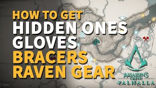 How to get Hidden Ones Gloves Bracers Raven Gear Assassin's Creed Valhalla Content