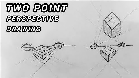 How to Draw in Two-Point Perspective | Step-by-Step Pencil Tutorial for Beginners