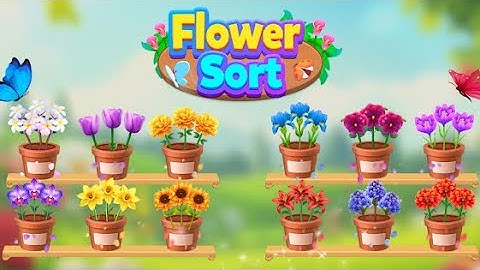 Flower Sort: Bloom Puzzle Game (by Sonat Joint Stock Company) IOS Gameplay Video (HD)