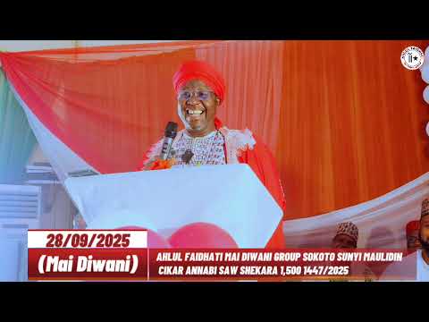 MAULUD 1 500 DAGA ZAWIYAR AHLUL FAIDHATI MAI DIWANI GROUP SOKOTO Part 2
