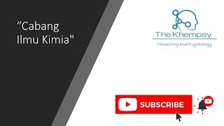 Chemistry series : cabang ilmu kimia ...