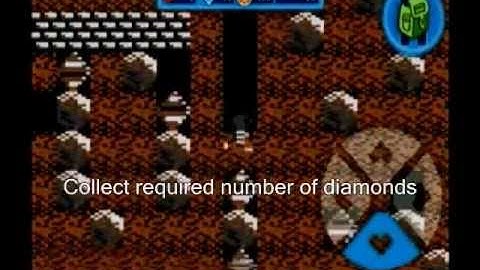 Boulder Dash Android Retro Trailer