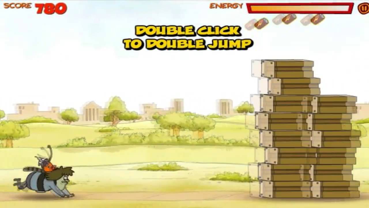 Ride 'em Rigby Ride 'Em Rigby - Regular Show Games - YouTube