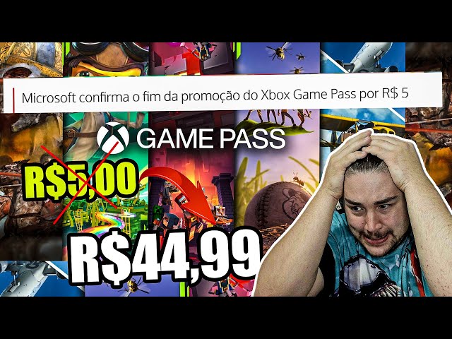 O FIM DA PROMOÇÃO DE 5 REAIS DO GAME PASS ULTIMATE - ENTENDA TUDO 