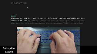 Day 7 of Typing Practice | Typing test | 5 minutes | Monkey Type Portal **Beginning Punctuation**