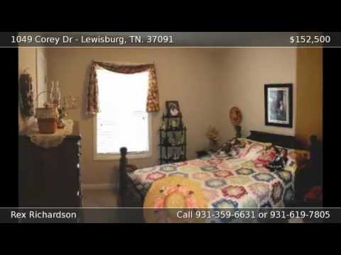 1049 Corey Dr, Lewisburg, TN home video tour