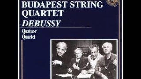 Claude Debussy String Quartet in g minor (Complete)