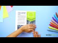 3 Ways to Fold Paper for Tri Fold Brochures - wikiHow