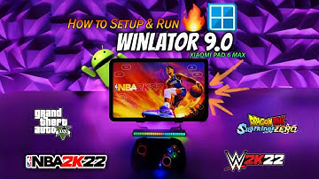 🔥 How to install NBA2K in Winlator/BASIC INSTALLATION &  SETTINGS/ WINLATOR (GUIDE FOR BEGINNERS)✅