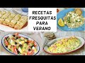 4 Recetas para verano ¡Sanas, fresquitas y deliciosas!