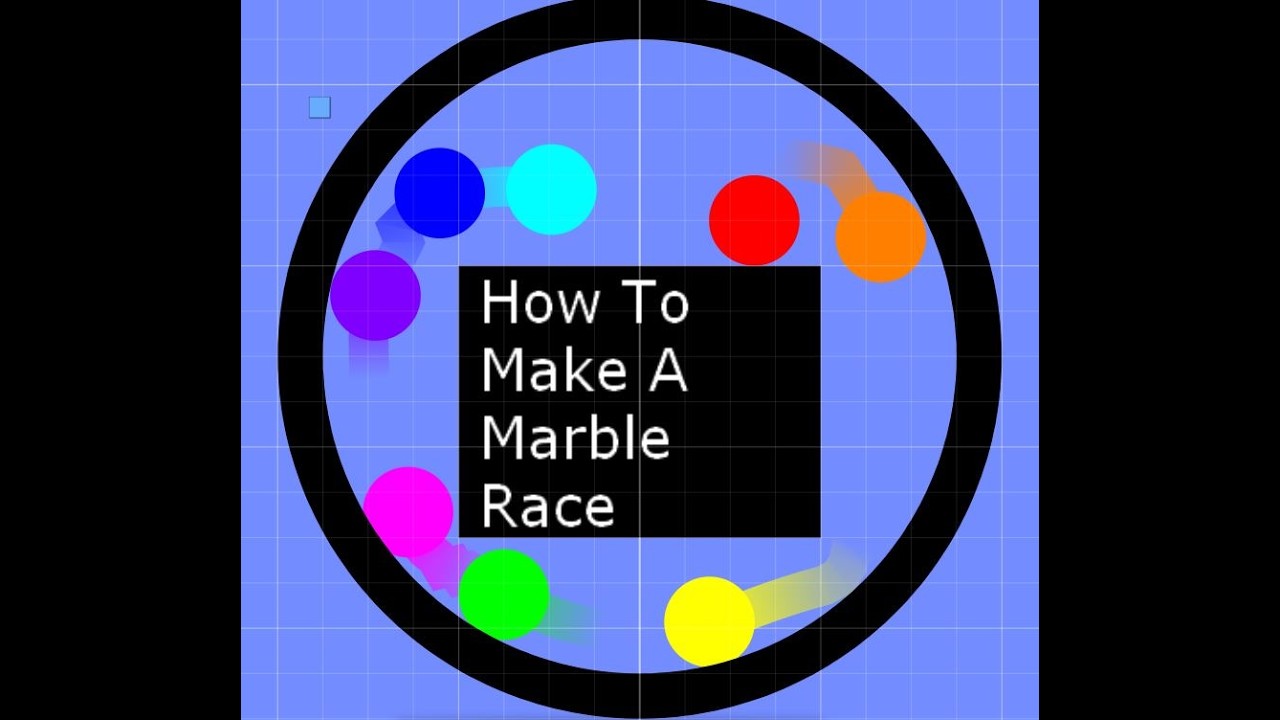 How To Make A Marble Race