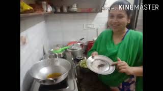 My little morning routine  Garhwali jakhya ke tadke ke  sath Tori ki recipe 