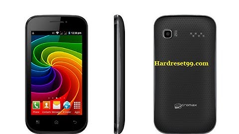 Micromax A35 Hard reset, Factory Reset & Password Recovery