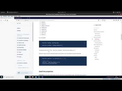 Video: Hoe werk DateTime in C#?