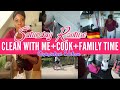 DAY IN MY LIFE, QUARANTINE ROUTINE! FAMILY TIME + CLEAN WITH ME