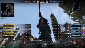 CSGO / INFERNO / THE UNBELIEVABLE NINJA DEFUSE / FIRST DEFUSE OF 2023 / CLUTCH 1 VS 5 TT / D4DefuseD