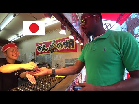 $3.19 for 6 Takoyaki Balls- Higashiosaka, Japan. Travel Vlog.