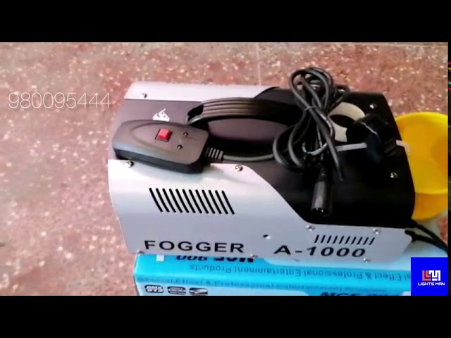 KS FOG 900 Máquina de humo 015831 Máquina de humo profesional de 900 W