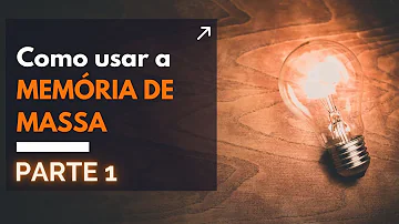 O que é memória de massa de energia?