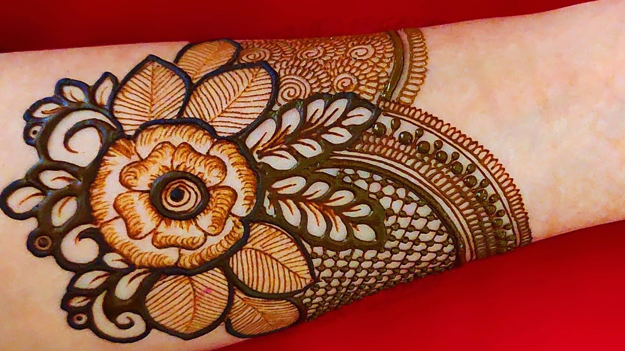 Bridal Mehndi |Latest Dulhan Mehandi Designs |Floral intricate ...