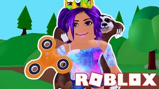 Playing With Fidget Spinners Toys On Meep City Youtube - yammy roblox meep city