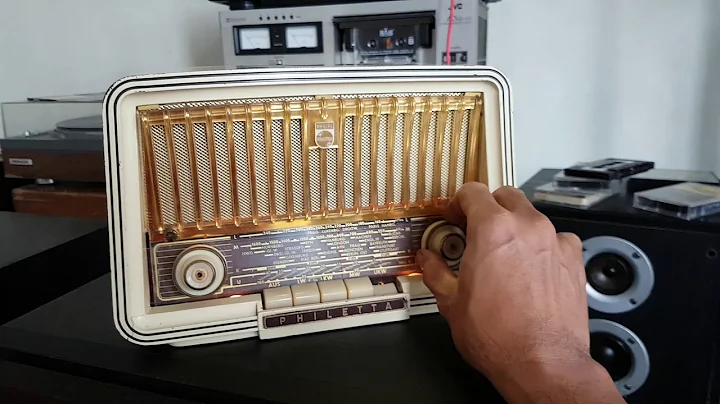 1956 Philips philetta Bd 263u Gold pearl