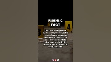 Impression Evidence Analysis | #forensicscience #forensics