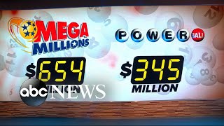Mega Millions jackpot rises to $654M