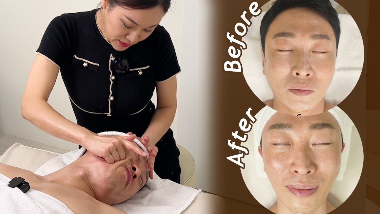 Невероятный 60-минутный массаж для моделирования лица ASMR | Мгновенный лифтинг и контурная пластика