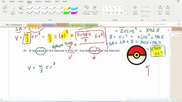 Section 11.6 Updated Tutorial Video - Surface Area/Volume of Spheres and Hemispheres