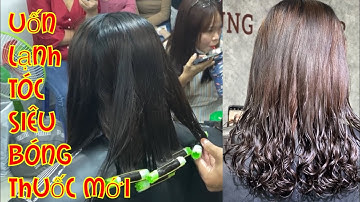 Chia sẻ uốn lạnh tóc siêu bóng đẹp như uốn nóng