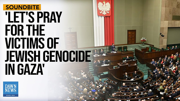 Ludobójstwo Żydów w Strefie Gazy: polski poseł Braun zakłóca obchody upamiętniające Holokaust w Parlamencie Europejskim | Dawn News