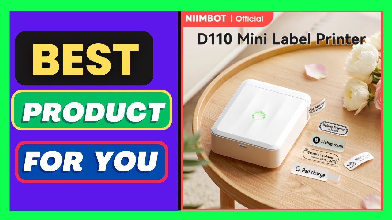 NIIMBOT D110 Upgraded Version Thermal Label