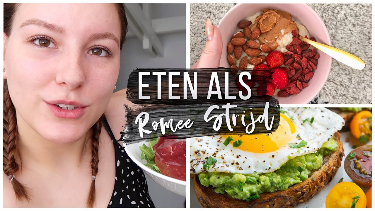 EEN WEEK ETEN ALS: ROMEE STRIJD 🥑🥗 ✰ All About Leonie