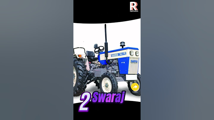 TOP 5 BEST TRACTOR BRANDS IN INDIA
