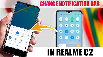 Realme C2  New Feature - Now Change Notification Panel On Realme C2   & Any Realme Phones - New Upda