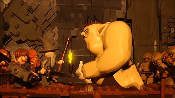 The Hobbit Goblin chase LEGO