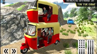 Indian Auto tuk tuk driving games - Auto rickshaw games 3d online - Android Gameplay Multiplayer screenshot 2