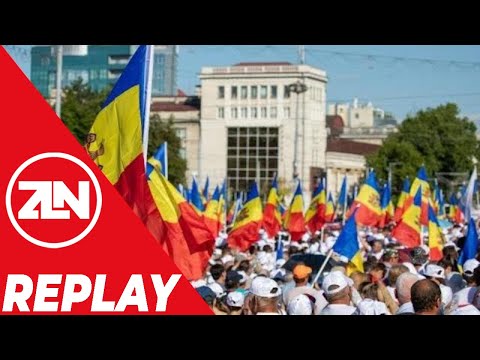 🔴 LIVE: Protesters rally in Chisinau, Moldova