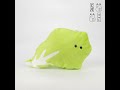 พวงกุญแจ อาหาร ตาจุด ผักกาดขาว Cabbage 🍀 YELL - Bento Box With Round Eyes Keychain