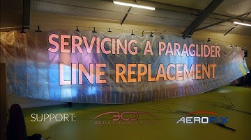 04 Line Replacement - Servicing a Paraglider - BANDARRA
