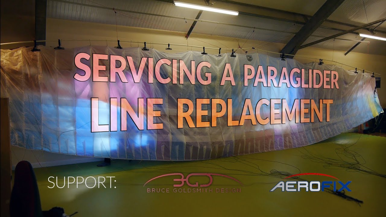 04 Line Replacement - Servicing a Paraglider - BANDARRA