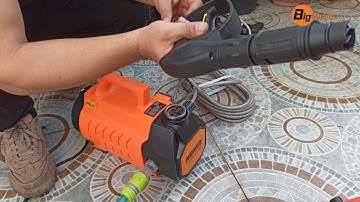 So sánh áp lực của máy rửa xe K01 và Kenta 2400W không chỉnh áp   Bigtools.vn