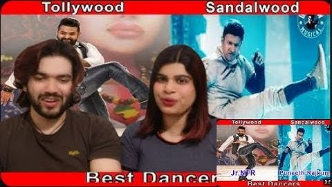 Tollywood and Sandalwood Best Dancers Jr NTR And Puneeth Rajkumar REACTION❤️‍🔥| Appu | Jr.NTR
