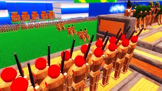 Can Endless Toy Soldiers Siege Fort Walls? - Wooden Battles Battle Simulator