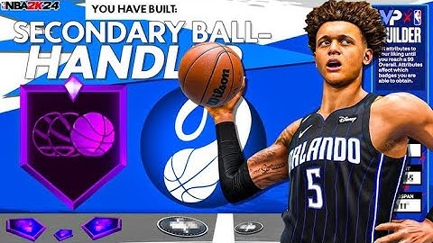 Creating the Ultimate Secondary Ball-Handler Build in NBA 2K24!