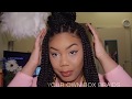 How to do Box Braids (For Beginners) l just jailyn