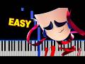 The Amazing Digital Circus MASK Gangle S Song EASY Piano Tutorial The Amazing Digital Circus MASK Gangle S Song EASY Piano Tutorial