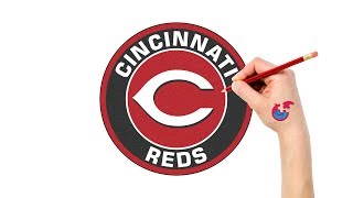 Information Fast Drawing And Coloring For Toddlers - MLB Cincinnati Reds - Puzzle Kid Guide