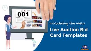 Live Auction Bid Card Templates [Free Download]